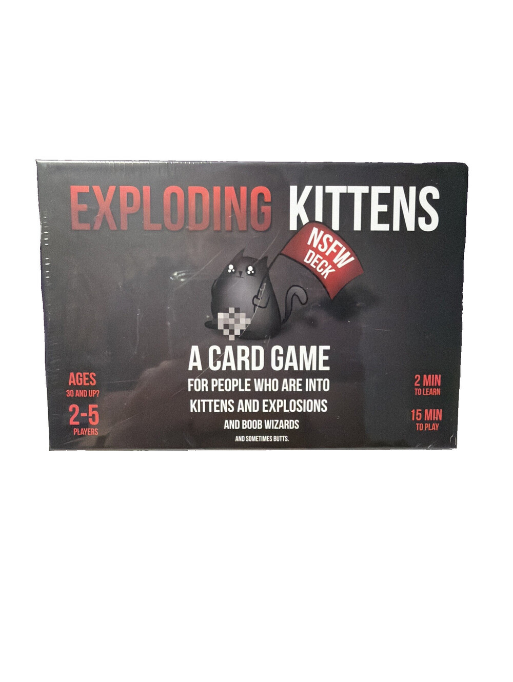 "Exploding Kittens" Card Game NSFW Edition - Brand New & Sealed